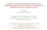 Coupled nonlinear Schrödinger equations with dissipative terms and control of soliton propagation in broadband optical waveguide systems Avner Peleg Racah.