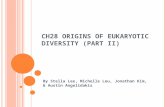 CH28 O RIGINS OF E UKARYOTIC D IVERSITY (P ART II) By Stella Lee, Michelle Leu, Jonathan Kim, & Austin Angelidakis.