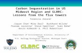 Carbon Sequestration in US Midwest Region and GLBRC: Lessons from the flux towers Terenzio Zenone 1 Jiquan Chen 1 Mike Deal 1 Burkhard Wilske 1 Poonam.