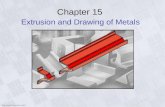 Copyright Prentice-Hall Chapter 15 Extrusion and Drawing of Metals.