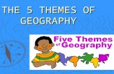 THE 5 THEMES OF GEOGRAPHY. DEFINITION OF GEOGRAPHY ge·og·ra·phy 1 : a science that deals with the description, distribution, and interaction of the diverse.