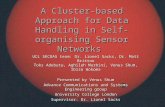 A Cluster-based Approach for Data Handling in Self- organising Sensor Networks UCL SECOAS team: Dr. Lionel Sacks, Dr. Matt Britton Toks Adebutu, Aghileh.