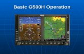 Basic G500H Operation. Primary Flight Display The Difference in the Dials Airspeed Altitude Attitude DG/HSI Vertical Speed.
