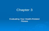 Chapter 3 Evaluating Your Health-Related Fitness.