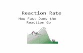 Reaction Rate How Fast Does the Reaction Go Collision Theory Chemists believe that all chemical change (rearrangement of matter) occurs due to the collision.