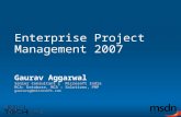 Gaurav Aggarwal Senior Consultant | Microsoft India MCA: Database, MCA : Solutions, PMP gauravag@microsoft.com.