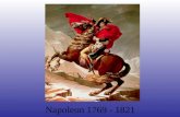 Napoleon 1769 - 1821. Napoleon Crossing the Alps.