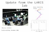 Update from the LARIS lab Marica Sjödin Auto-ionizing state 1 2 3 Isolde workshop, November 2008.