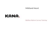 Good Experiences. On Brand. On Budget. | 1 Midland Heart Welfare Reform Survey Training.