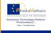 November, 13, Bucharest, CONFERENCE”Energy towards FP7” Romanian Technology Platform “Photovoltaics”, Dan I. Teodoreanu.