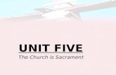 UNIT FIVE The Church is Sacrament. 5.2 Sacraments for God’s Faithful.