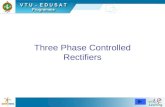 Power Electronics by Prof. M. Madhusudhan Rao 1 1 Three Phase Controlled Rectifiers.