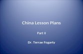 China Lesson Plans Part II Dr. Terrae Fogarty. The heyday of Legalism was in Qin just before the creation of the Chinese Empire. The Legalist hammered.