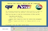NVivo: N6: Welcome Making the choice: NVivo and N6 compared The following presentation summarizes NVivo and N6 in a table and then illustrates their key.