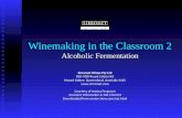 Winemaking in the Classroom 2 Alcoholic Fermentation Sirromet Wines Pty Ltd 850-938 Mount Cotton Rd Mount Cotton Queensland, Australia 4165 .