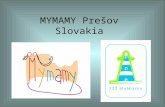 MYMAMY Prešov Slovakia. Civic Association MYMAMY – began in 2000, women's organization focused on women's rights, gender equality, equal position of mothers.