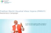 Pradhan Mantri Kaushal Vikas Yojana (PMKVY) Awareness Campaign.