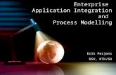 Enterprise Application Integration and Process Modelling Erik Perjons DSV, KTH/SU.
