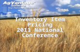 Inventory Item Pricing 2011 National Conference. Item Information Option 1 will let you do all item price updates except global price update. Option 2.