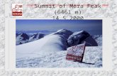 GENERALI INTERNATIONAL HIMALAYAN EXPEDITION 2000 Summit of Mera Peak (6461 m) 14.5.2000.