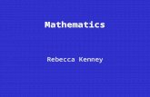 Mathematics Rebecca Kenney. Math Jeopardy Writing from word problems Writing from a graph Graphing lines Writing from a table 100 200 300 400 500 Final.