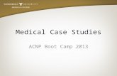 Medical Case Studies ACNP Boot Camp 2013. Case Study #1.