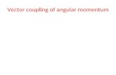 Vector coupling of angular momentum. Total Angular Momentum L, L z, S, S z J and J z are quantized Orbital angular momentumSpin angular momentum Total.