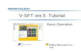 V-SFT ver.5 Tutorial Basic Operation Hakko Electronics Co., Ltd.