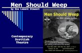 Men Should Weep by Ena Lamont Stewart Contemporary Scottish Theatre.