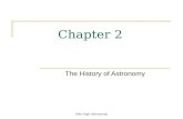 Alta High Astronomy Chapter 2 The History of Astronomy.