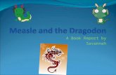 A Book Report by Savannah Characters Measle and the Dragodon have about three main characters. They are Measle, Tinker, and Wrathmonks. Measle is the.