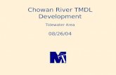 Chowan River TMDL Development Tidewater Area 08/26/04.
