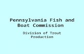 Pennsylvania Fish and Boat Commission Division of Trout Production.