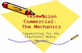 Television Commercial: The Mechanics Copywriting for the Electronic Media (Meeske)