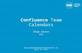 Confluence Team Calendars Iñigo Alonso ICS  April 22, 2014.