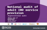 [Enter date of presentation] [Enter name of presenter] National audit of adult IBD service provision Organisational audit.