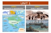 UNIT 1 SS8G1 GEORGIA’S GEOGRAPHY SS8H1 EARLY HISTORY.
