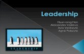 “ Leadership is a relationship between those who aspire to lead and those who choose to follow”. (Kouzes & Posner, 2002).  “ Leadership is the ability.