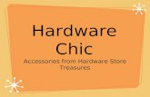 Hardware Chic Accessories from Hardware Store Treasures.