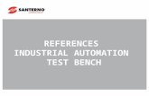 REFERENCES INDUSTRIAL AUTOMATION TEST BENCH. MOTOR Device Under Test LOAD TORQUE.