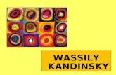 WASSILY KANDINSKY. Wassily Kandinsky was born in December 1866 in Moscow, Russia. As a child he loved music and learned to play the piano and the cello.