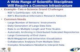 A Wide Range of Scientific Disciplines Will Require a Common Infrastructure Example--Two e-Science Grand Challenges –NSF’s EarthScope—US Array –NIH’s Biomedical.