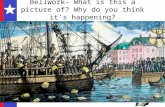 Bellwork– What is this a picture of? Why do you think it’s happening?
