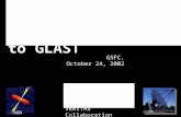Recent TeV Observations of Blazars & Connections to GLAST Frank Krennrich Iowa State University VERITAS Collaboration GSFC, October 24, 2002 AGN.