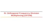 IV. Orthogonal Frequency Division Multiplexing (OFDM)