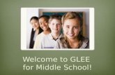 Welcome to GLEE for Middle School!. Your GLEE Facilitators Nikki Sandor- AIG Coordinator nicholle.sandor@cabarrus.k12.nc.usnicholle.sandor@cabarrus.k12.nc.us.