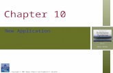 Copyright © 2007 Ramez Elmasri and Shamkant B. Navathe Chapter 10 New Application.