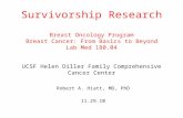 Survivorship Research Breast Oncology Program Breast Cancer: From Basics to Beyond Lab Med 180.04 UCSF Helen Diller Family Comprehensive Cancer Center.