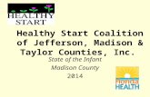 Healthy Start Coalition of Jefferson, Madison & Taylor Counties, Inc. State of the Infant Madison County 2014.