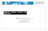 MOUNT10: Company, Products and Solutions ABAKUS Distribution, a.s. Jaroslav Techl techl@abdist.cz.